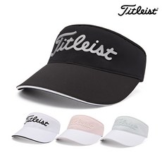 타이틀리스트 2026 하이프로파일 여성 썬캡 TH26HPVK, 1개, 블랙
