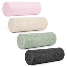 아리프 EPP 폼롤러 45cm 스트레칭 요가 필라테스, 샌드베이지, 1개