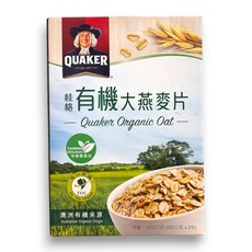 桂格 有機大燕麥片, 1.87kg, 1套