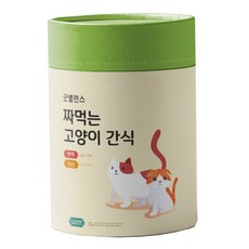 굿밸런스 고양이 짜먹는 간식 플러스, 연어 + 치킨, 12g, 60개
