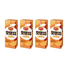 팩오렌지 190MLx4입델몬트, 190ml, 4개