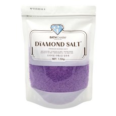 다이아몬드솔트 사해소금입욕제1.5kg 라벤더(굵은입자), 1개, 1.5kg