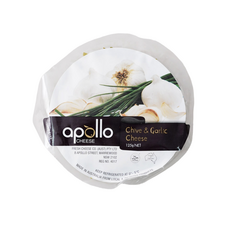 아폴로 과일치즈 갈릭 앤 차이브, 3개, 125g
