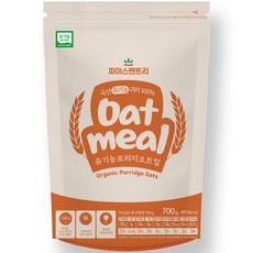 파머스팬트리 국산 유기농 포리지 오트밀 압착귀리 이유식 오나오, 1개, 700g