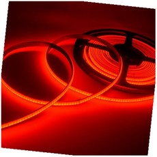 12V용 COB슬림 면발광LED바 레드 튜닝 차박 간접, 10cm당(기본연결발송)