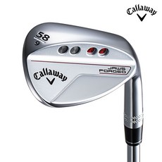 캘러웨이 경량스틸 웨지 죠스 포지드 23 크롬, R, 58도