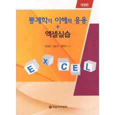 통계학의 이해와 응용 엑셀실습, 자유아카데미, 안성진,김순귀,정연선 공저