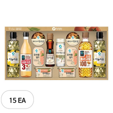 청정원 6호 선물세트 + 쇼핑백, 15세트