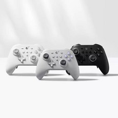 [스마트박스]굴리킷 Gulikit 킹콩 3Max PC 및 Switch 호환 게임패드 웨이크업 지원 NS2 모션 센서 무선 블루투스, 1세트, 블랙+파우치