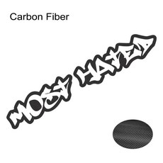 싫어지는 자동차 앞 유리 스티커 차체 뒷 창 장식 비닐 필름 데칼 튜닝, A. 1Pc, 6. Carbon Fiber