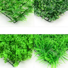 [퍼스트픽] 식물벽 인조 잔디 조화잔디, 잎사귀 잔디