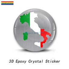 에폭시 수지 국기 국가 상징지도 자동차 돔 스티커 비닐 스테레오 데칼 오토바이 휴대 트롤리 케이스, 2. 은, B. diameter 10cm, 나. 10 piece, 1개