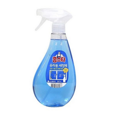 메온셀 유리용 세정제 와이드분사 창문 거울, 1개, 500ml