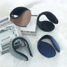 겨울귀마개 이거찜 귀마개 방한귀마개 귀도리 넥워머, 겨울귀마개 블랙
