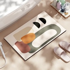 泰榮店第4代矽藻土衛浴釋放片, 白色的