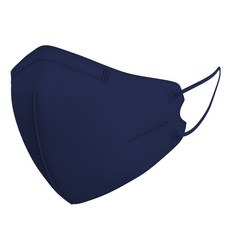 미엘 숨쉬고 스타일업 컬러마스크 네이비 대형 10매 귀가 편한 마스크, 미드나잇 네이비, 1개, 10매입