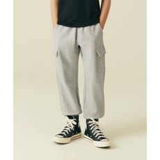 매장정품 무신사스탠다드 MUSINSA STANDARD KIDS 카고 스웨트 팬츠 [미디엄 그레이] MKBPK9Z07-MR 528441