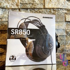 SAMSON SR850 半開放式耳罩式監聽耳機 錄音編曲直播公司貨 享保固, 兩隻量販包