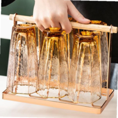 우드 컵정리대 컵 골드 로즈골드 정리대 거치대 받침대홀더 59000EA 1EA
