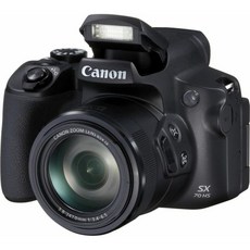캐논 파워샷 SX70 HS 1/2.3" 브리지 카메라 20.3MP CMOS 센서 21-1365mm 렌즈 4K Wi-Fi 5184 x 3888 픽셀 블랙 (리퍼비시), 캐논 파워샷 SX70 HS 1/2.3" 브리지 카메라,