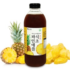 진생마트 생과일 자연발효 파인애플식초, 1L, 1개