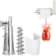 BORDSTRACT 고기 분쇄기 액세서리 Kitchen Aid 믹서 토마토 주서 나선형 샤프트 필터 슬리브 블렌더 스토퍼 5파운드 분쇄기용 2074000