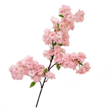 풍성한 벚꽃 조화 리얼 실크 가지 인테리어 소품 화사한 봄 프리미엄 카페 매장 포토존 촬영 소품 돌상 꾸미기, 1개, 핑크