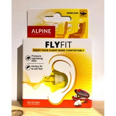 Alpine Fly Fit 飛行專用抗噪耳塞, 1個
