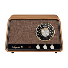 ANGEAN 山進 調頻/藍牙喇叭, 木紋, WR101