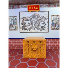鑫水 猛龍下桌 模型廟會, 1個