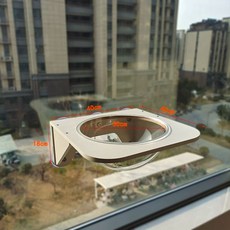 창문 캣타워 윈도우 테라스 부착형 해먹 미니 아크릴, I. 작은 아크릴 침대