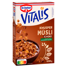 닥터 외트커 비탈리스 초콜릿 크런치 뮤즐리, 1개, 1.25kg