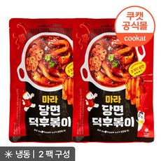 쿠캣메이드 마라 당면덕후볶이, 340g, 2개