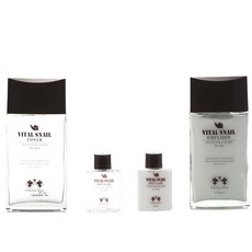 스킨로션 크리스찬 달팽이 남자화장품 2종세트 선물, 1세트