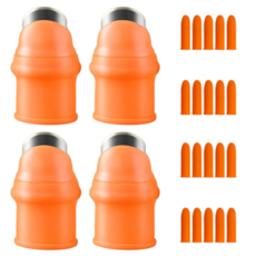 오월상점 만능골무 엄지칼 4세트, 1개, 주황