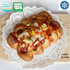 [냉동]드림푸드 빵굽네 수제 피자빵 개별포장 1BOX, 75g, 20개