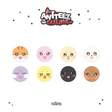[멤버선택] 에이티즈 애니티즈 콜링 소프트 핀버튼 ATEEZ X ANITEEZ [ANITEEZ IN THE CALLING] 공식 팝업 MD 캐릭터 말랑 뱃지 굿즈, WOOYOnyang(우영), SOFT PIN BUTTON