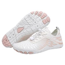 하이킹 맨발 신발 남성용 통기성 방수 러닝 스니커즈 아웃도어 헬스장 운동 조깅화 (Color-X#white Size-10-10.5)