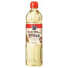 국내산 현미식초, 900ml, 3개