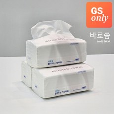 바로씀 뽑아쓰는 3겹 키친타월 100매*9팩, 9개, 100개입