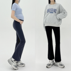 닥터원베리 임산부 요가바지 부츠컷 임부 레깅스 팬츠