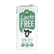 Arla 알라 락토 프리 1.5% 팻, 2개, 1L