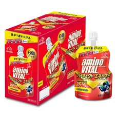 味之素 AMINO VITAL 胺基酸能量飲5000mg能量凍130g (超新效期至2026年7月) 全新品, 1個裝, 每個單價, 130g