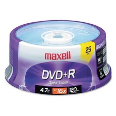 Maxell DVD+R 고속 녹음 가능 디스크