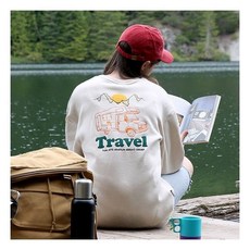 TAG가 59 000원 캠핑카 자수 맨투맨티셔츠 FMT3020-Z869863 1176788