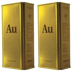 Aceites Unicos 골드 틴 엑스트라 버진 올리브오일, 2개, 500ml