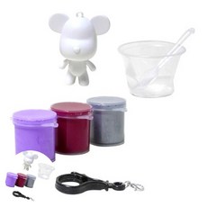 푸어링 아트 페인트 오브제 키링 만들기 미니 세트 물감 유아미술 물감놀이 유아물감 미술놀이