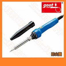 goot TQ-95 陶磁恆溫烙鐵 110V/220V 日本製造 電烙鐵, 1個, TQ-77RT-B 尖頭烙鐵頭