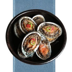 명신수산 여수 신기항 돌전복장370g(9미), 1개, 370g