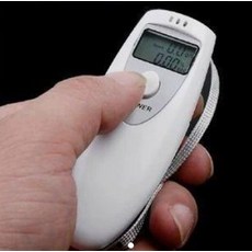 휴대용 음주측정기 디지털 알코올테스터 입냄새 음주체크기, 1개, 기본 색상